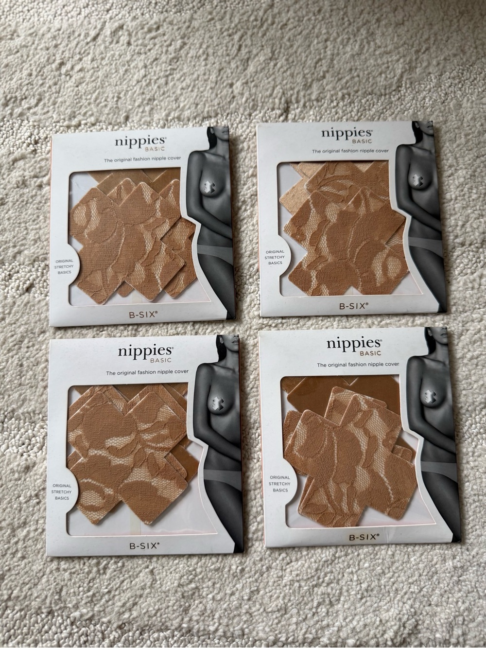 NEW- B Six Nippies bundle of 4